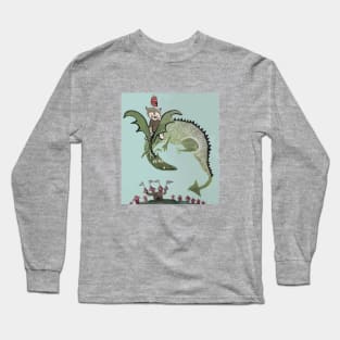 Cat and Dragon Long Sleeve T-Shirt
